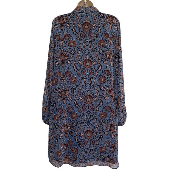 CAbi Provincial Dress Floral Sheer Sleeves Sz M - Picture 6 of 15